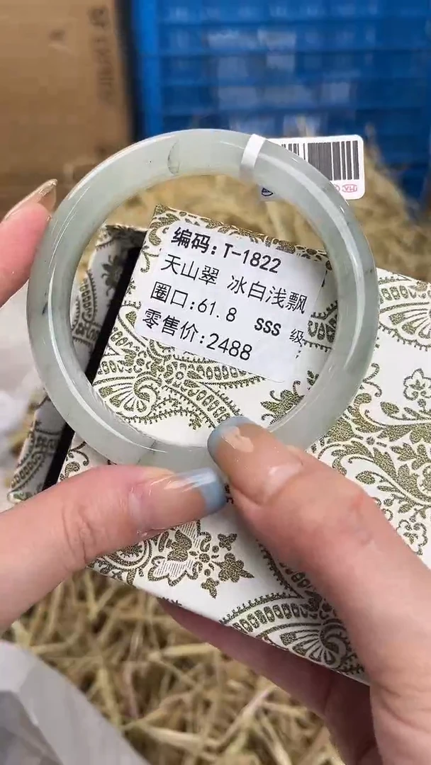 未镶嵌手镯石英质玉T-1822