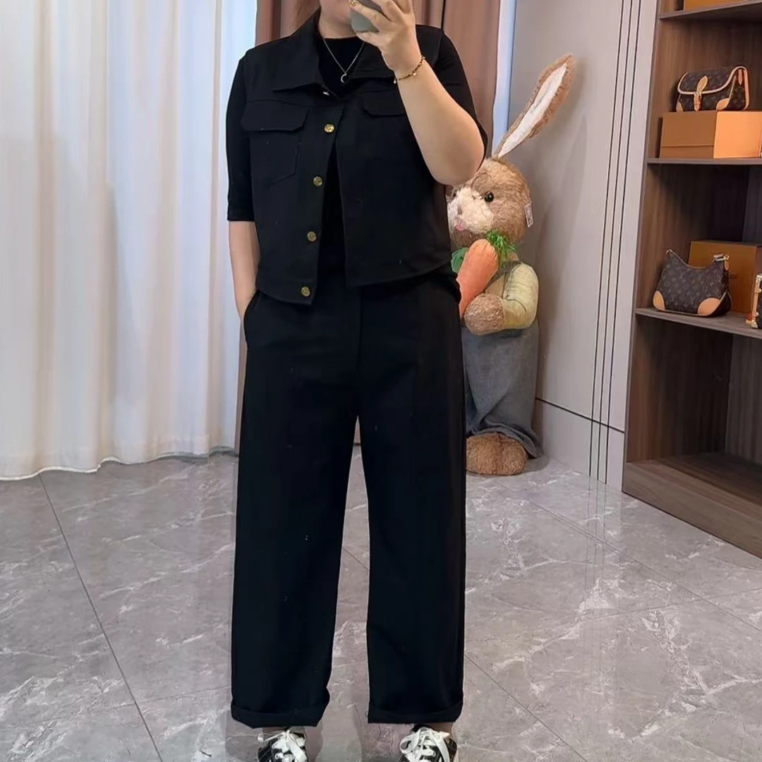 3155/3153秋日高级感马甲裤子两件套（马甲+裤子）