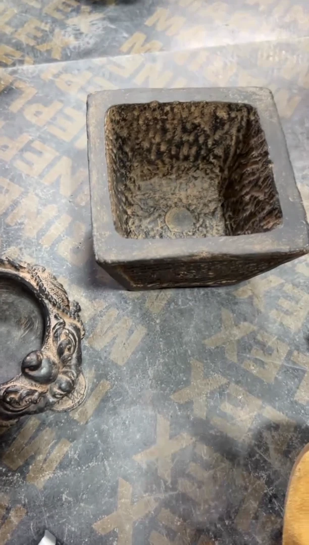 陶土【火山泥】日进斗金盆