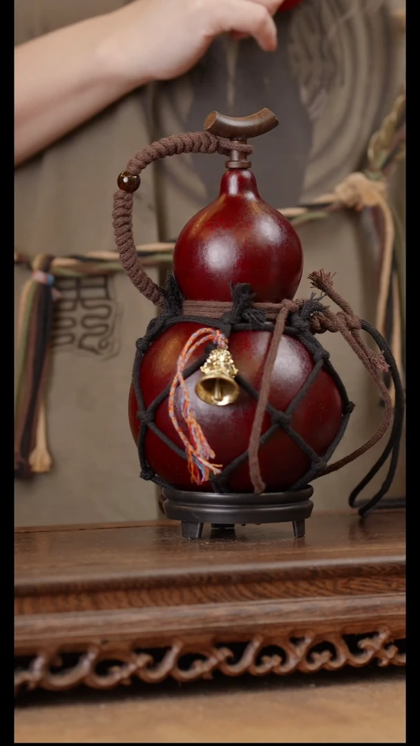 275号精品天然大漆酒葫芦一物一拍~