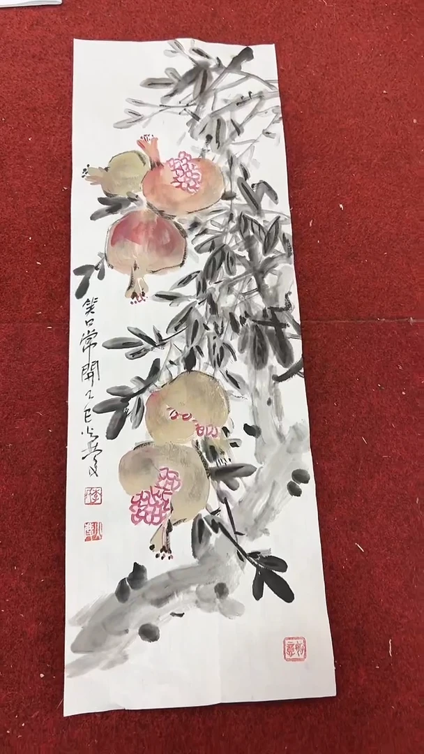 国画李火庆/国画/花鸟