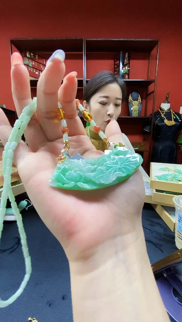 颈饰未镶嵌翡翠翡翠吊坠