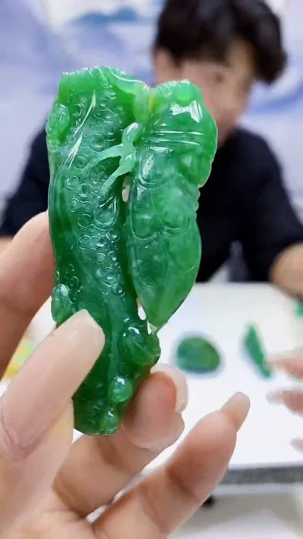 定制翡翠未镶嵌5145xx-毛货挂件168
