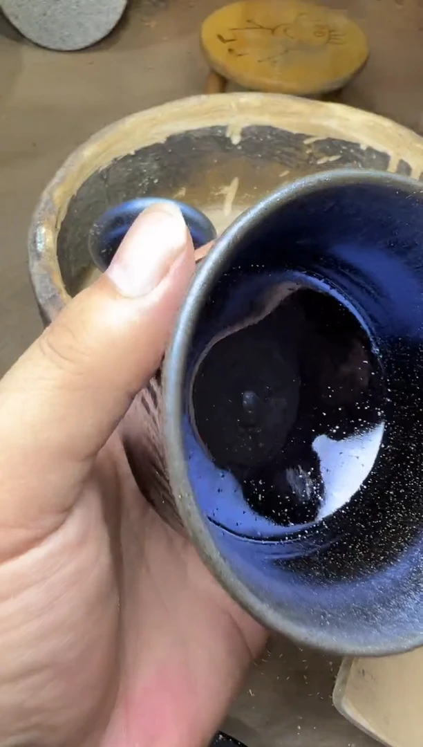 茶盏?***L9朱秋敏龙窑开窑现场329