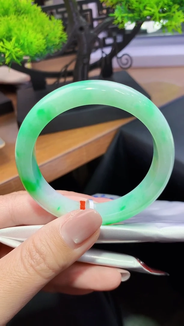 未镶嵌手镯翡翠F32天然A货缅甸翡翠54