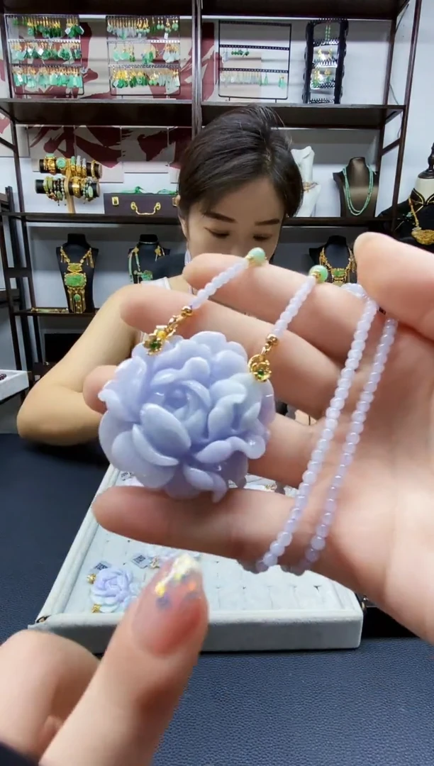 颈饰未镶嵌翡翠翡翠吊坠