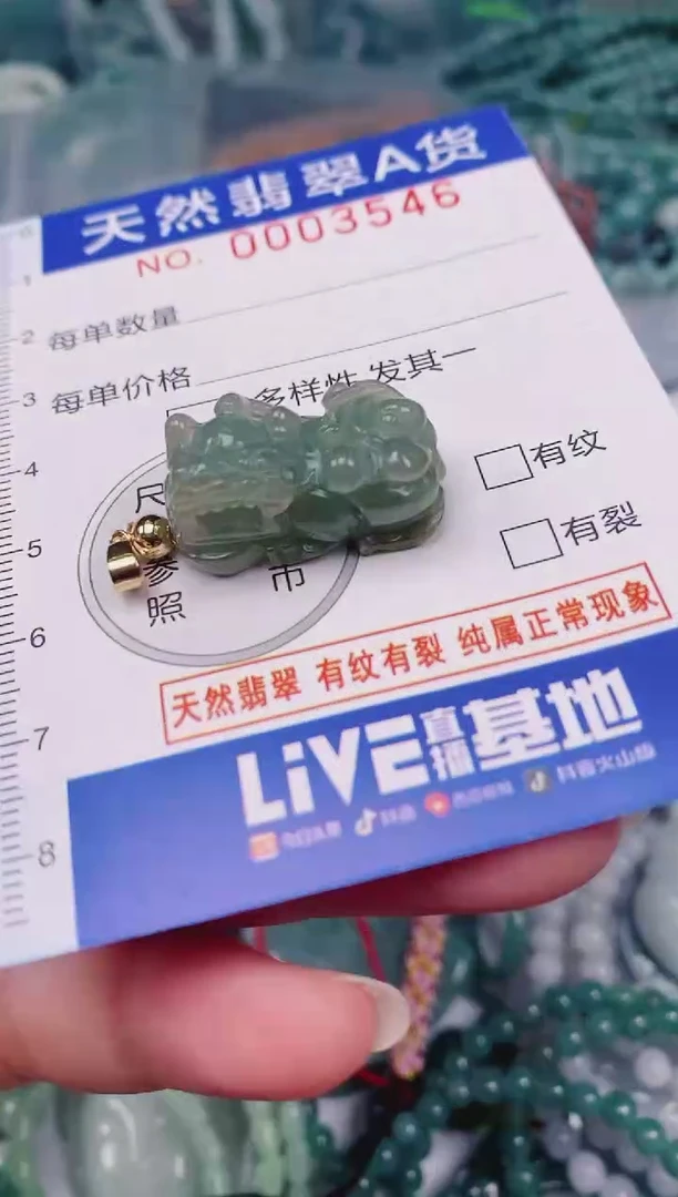 颈饰未镶嵌翡翠00003546