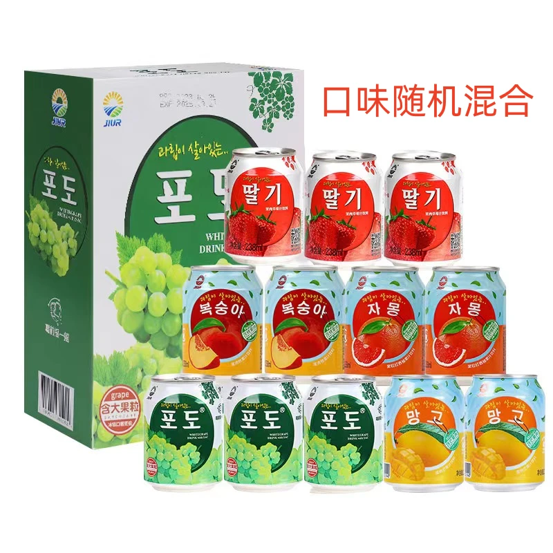 国产风味九日芒果果汁果味果肉饮料酸甜238ml