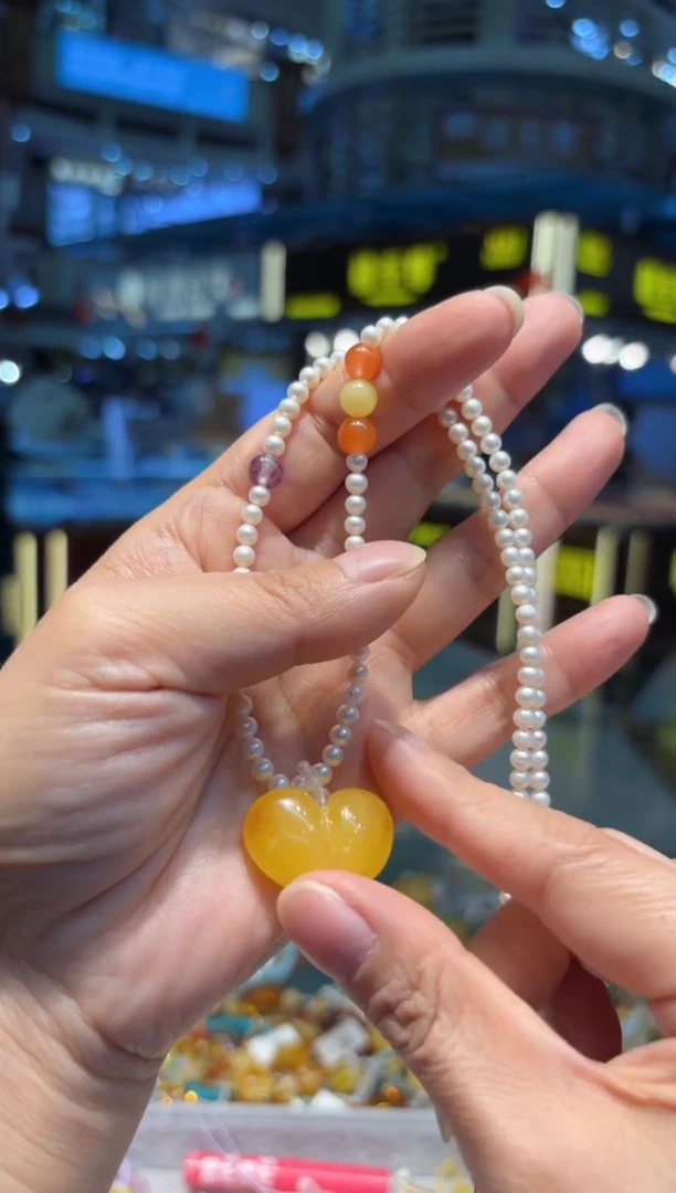 琥珀项链未镶嵌【 多样性发一 】