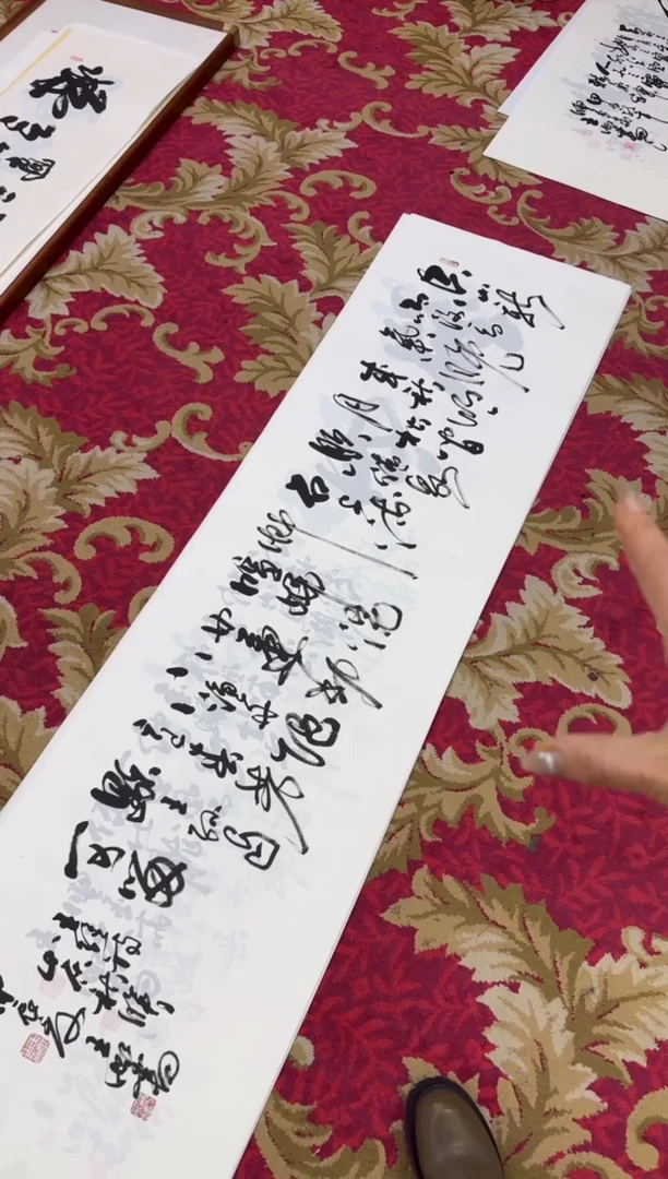 【闪购商品】书法8-王虹-六尺对开宣纸作品