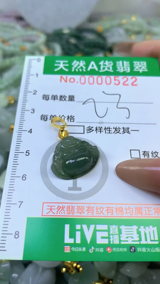颈饰未镶嵌翡翠未镶嵌纯天然A货翡翠