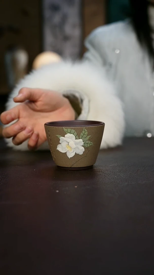 【闪购商品】景德镇陶瓷杯碗柴烧多人