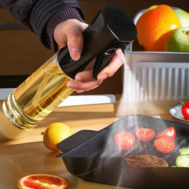 空气炸锅喷油壶家用食用油喷油瓶厨房控油雾状喷壶持续喷雾瓶玻璃