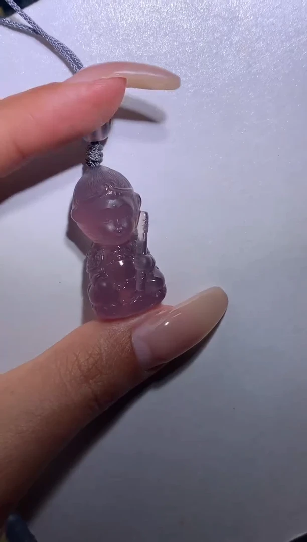 未镶嵌颈饰玛瑙/玉髓孙悟空宝宝佛