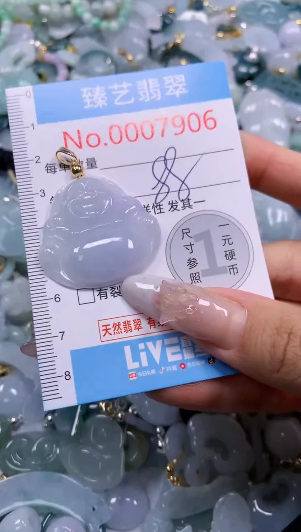 颈饰未镶嵌翡翠7906