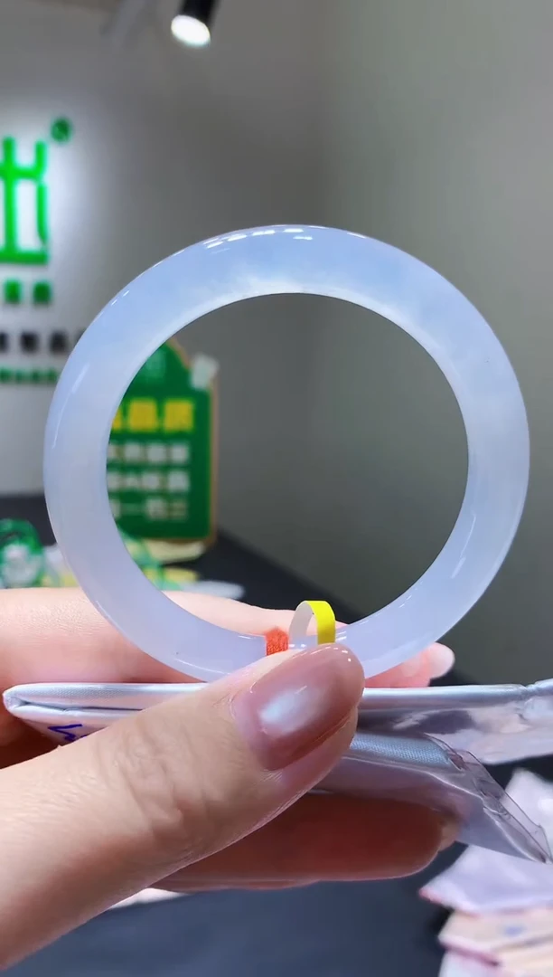 未镶嵌手镯翡翠k303天然A货缅甸翡翠53.5