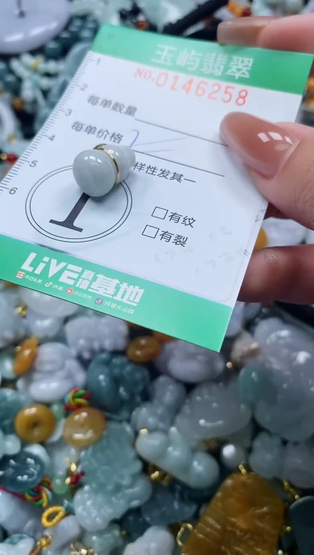 翡翠未镶嵌颈饰闪购0146258