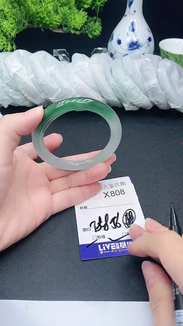 未镶嵌手镯翡翠808