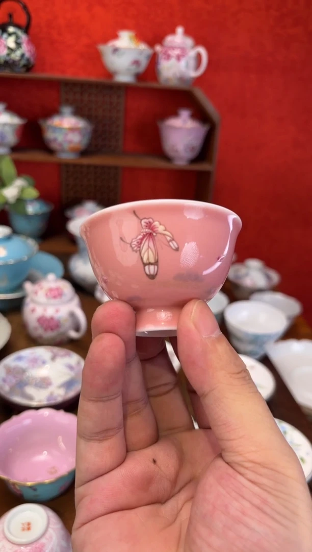 景德镇纯手绘陶瓷茶具