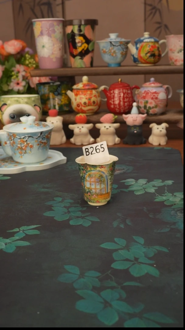 石一   玫瑰花窗闻香杯265