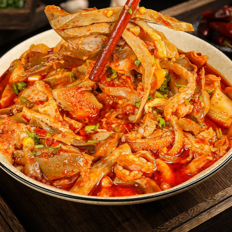 清真新鲜羊杂汤515g正宗宁夏滩羊肉真空包装加热即食速食夜宵优选