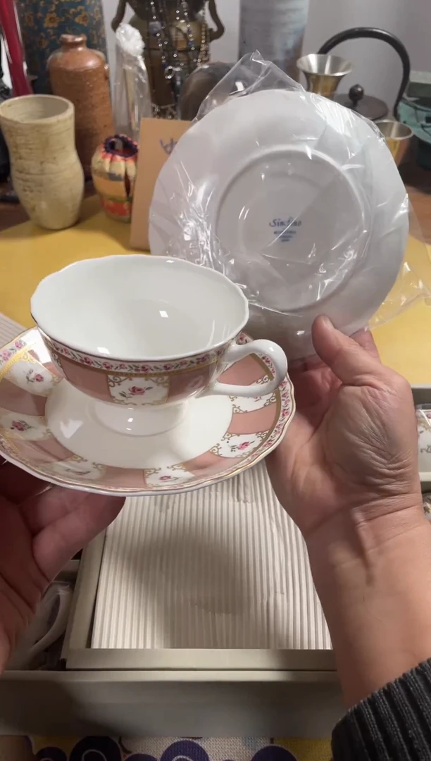 【闪购商品】576中古商品默认微霞6杯6碟