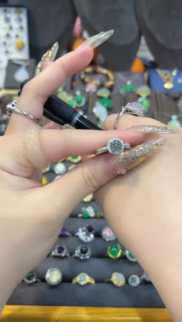 【闪购商品】翡翠戒指未镶嵌122222222