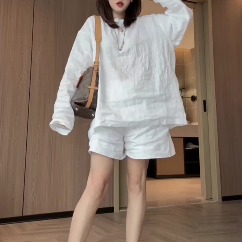 2025春夏新款时尚气质女士网红洋气两件套百搭款K8191