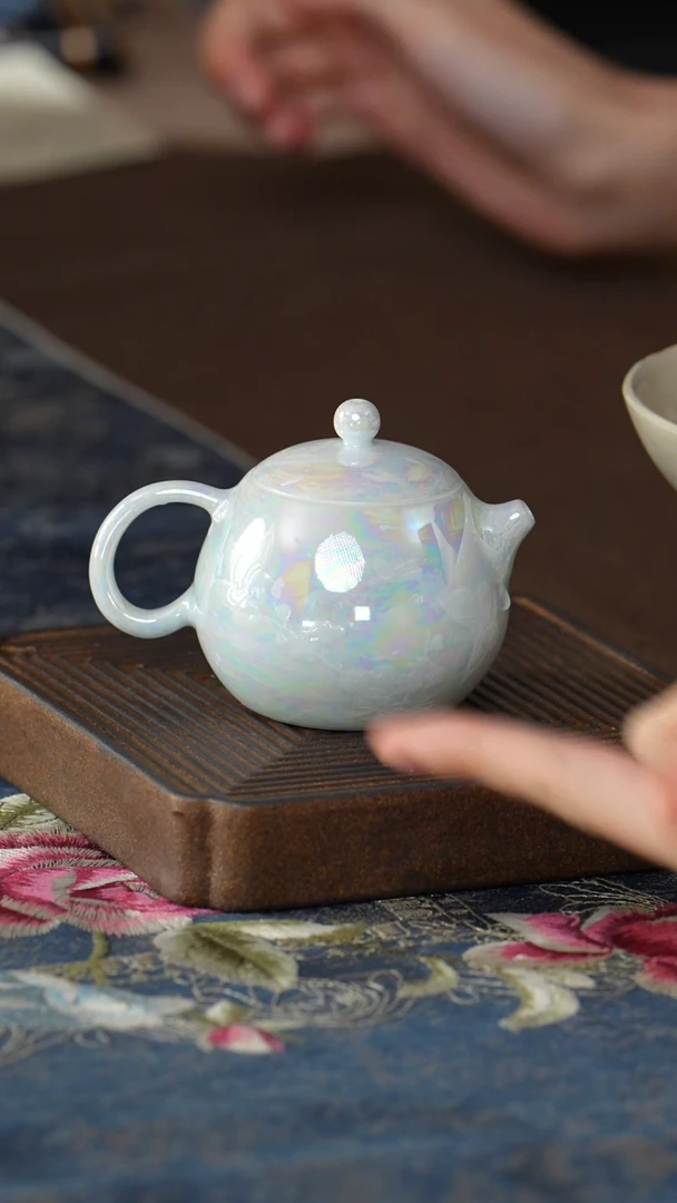 【白珍珠螺钿西施壶】【13西泠礼盒】