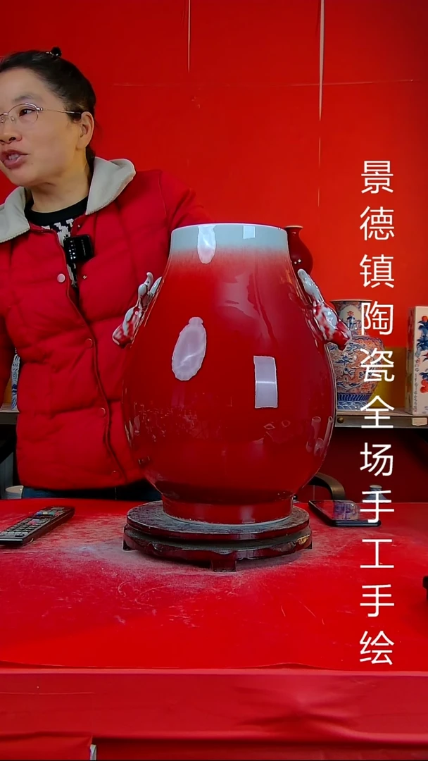 摆件陶瓷景德镇陶瓷 全场手工手绘