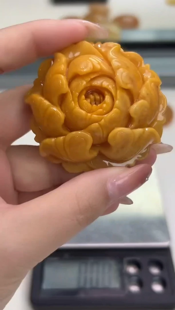 裸石琥珀未镶嵌琥珀蜜蜡吊坠
