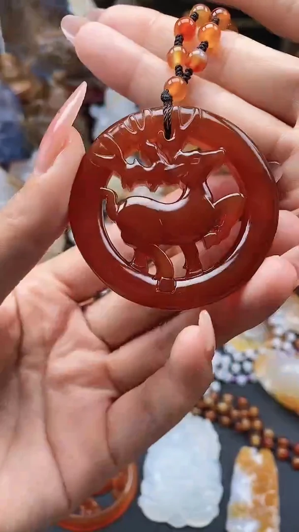 【闪购商品】玛瑙/玉髓颈饰未镶嵌dd