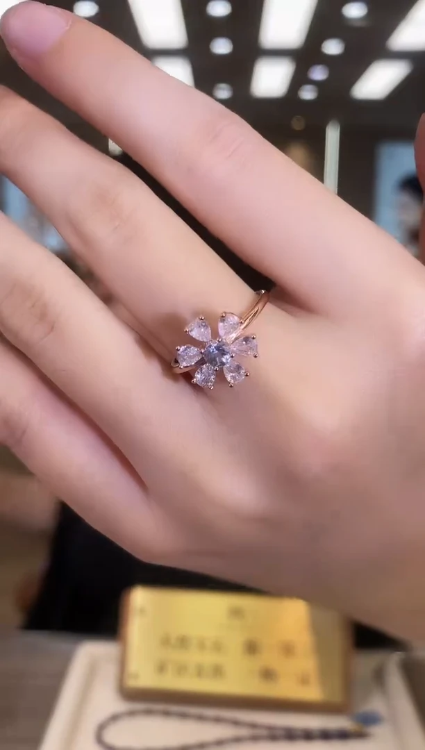 银S925镶嵌戒指海蓝宝石09