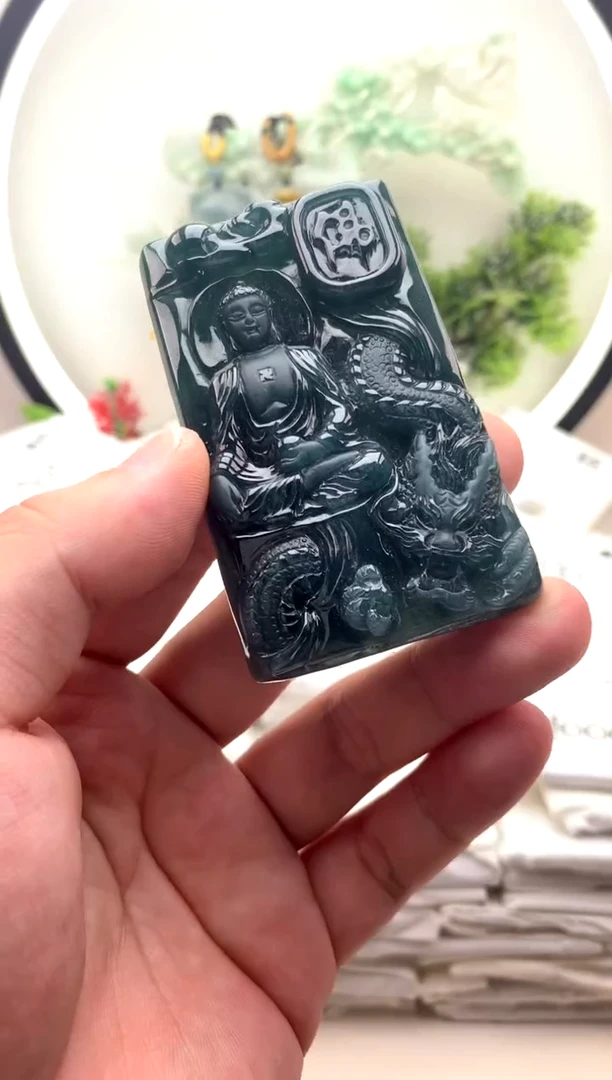 颈饰未镶嵌翡翠阿弥陀佛
