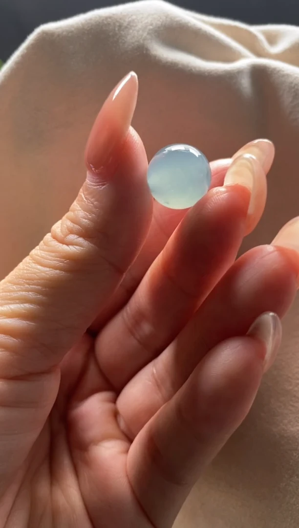 未镶嵌手链翡翠散珠卡12MM圆珠