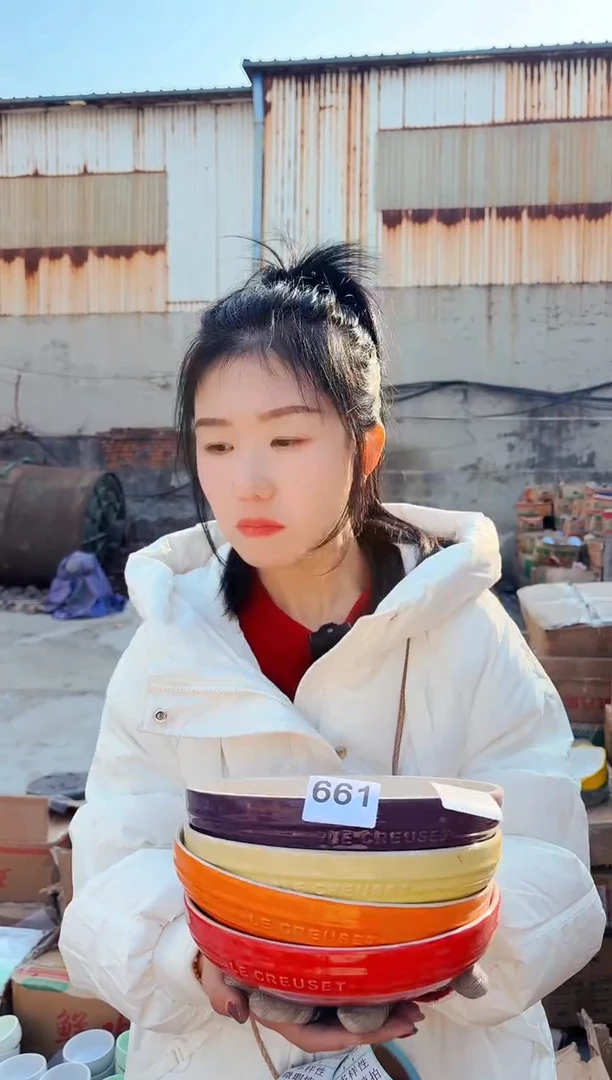 【闪购商品】炻瓷无盖款661【微瑕慎拍】