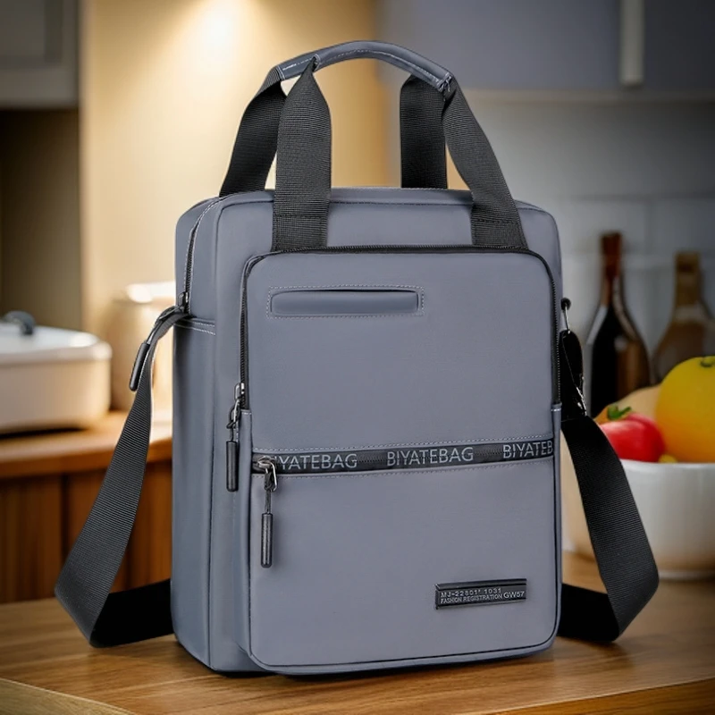 【主播推荐 品质男包】男士手提单肩包斜挎包  大容量通勤防水背包