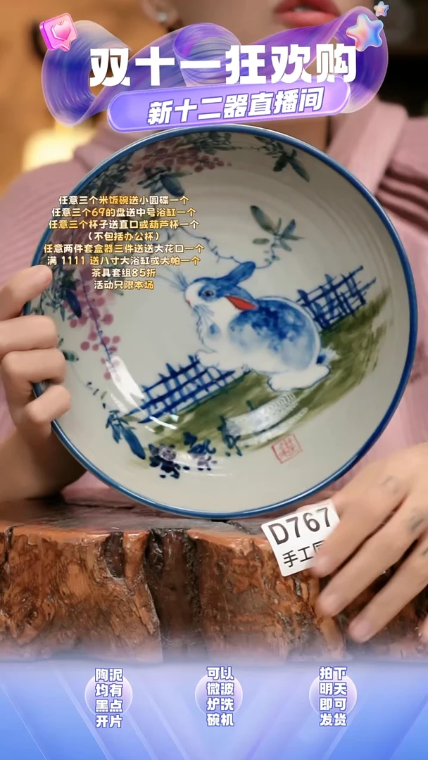 D767新十二器瓷器