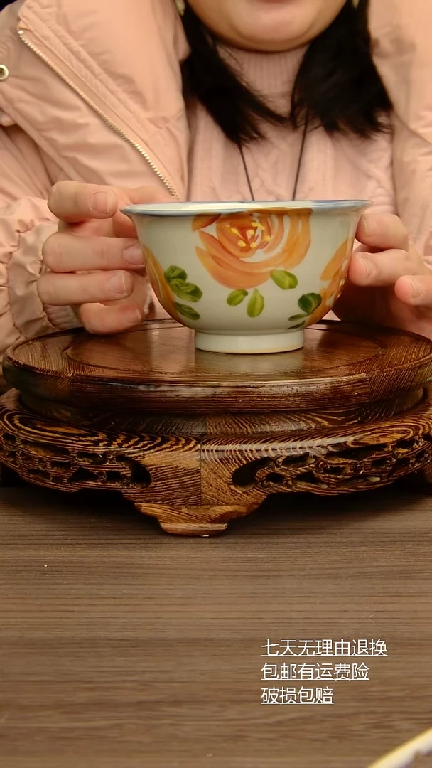 【闪购商品】碗饭碗纯手工手绘景德镇