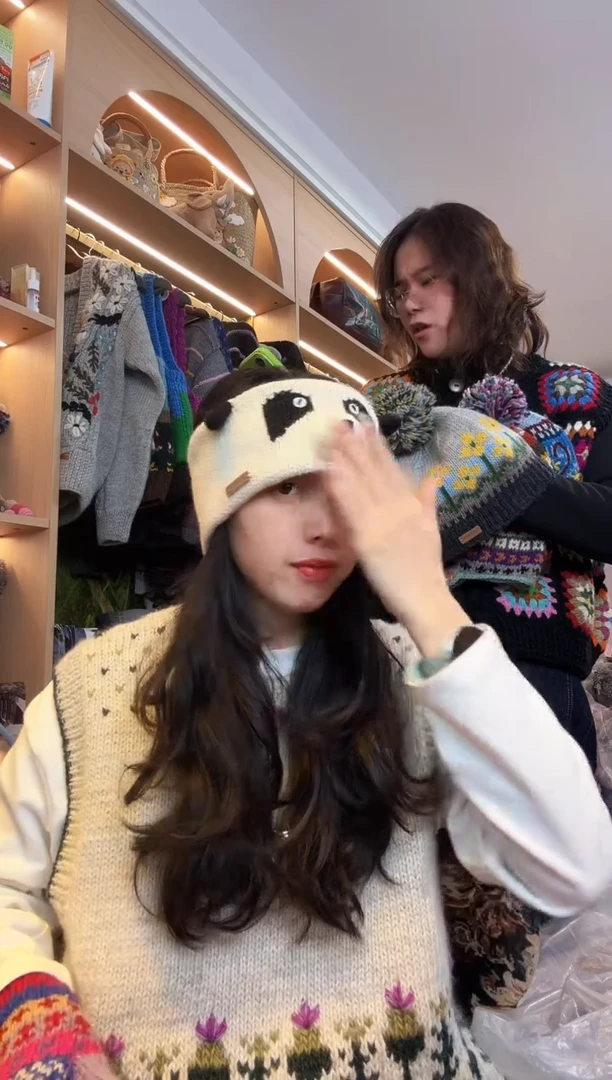 羊毛百羊毛百色熊发带