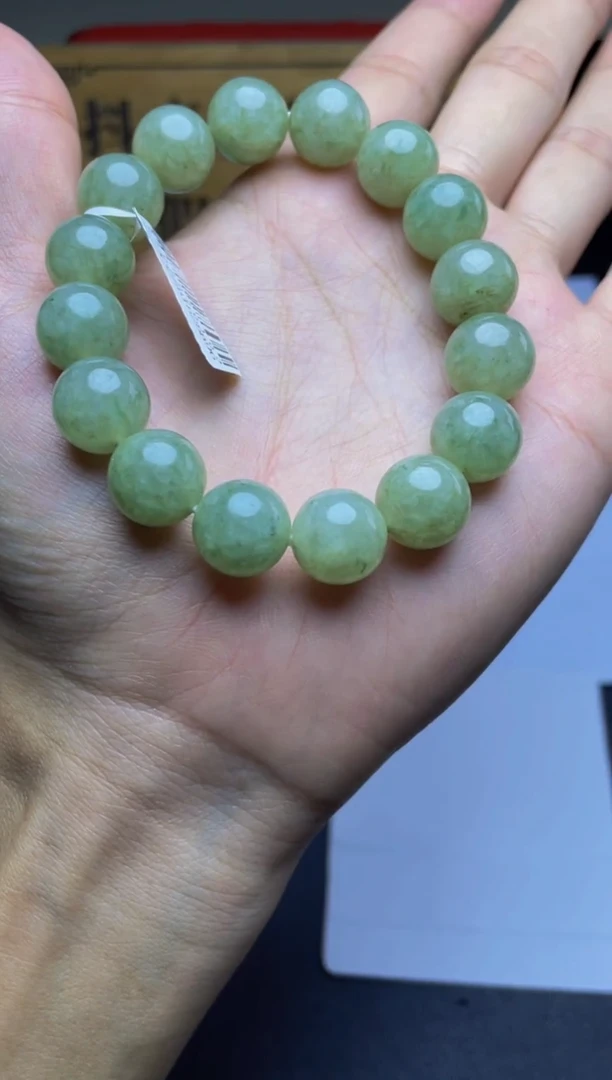 未镶嵌定制翡翠珠串