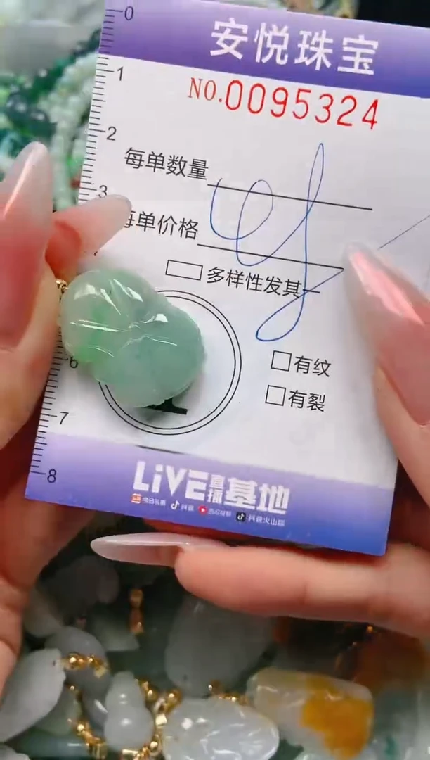【闪购商品】翡翠颈饰未镶嵌闪购0095324