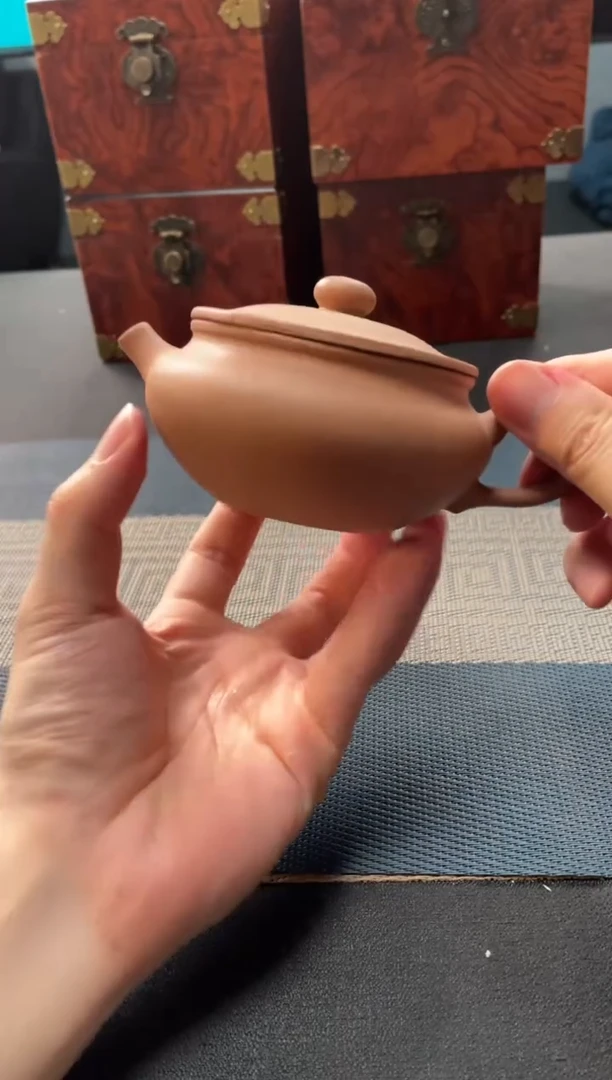 茶壶紫砂113 宜兴原矿紫砂