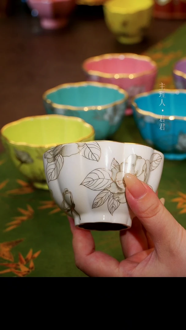 茶杯紫砂【宜景窑系列】贝壳