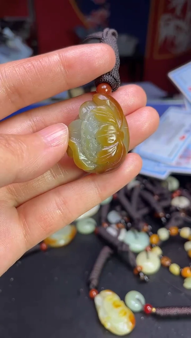 颈饰未镶嵌和田玉123