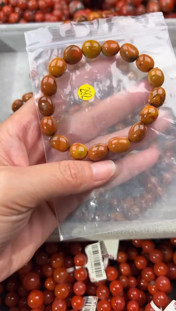 未镶嵌手串南红玛瑙10+