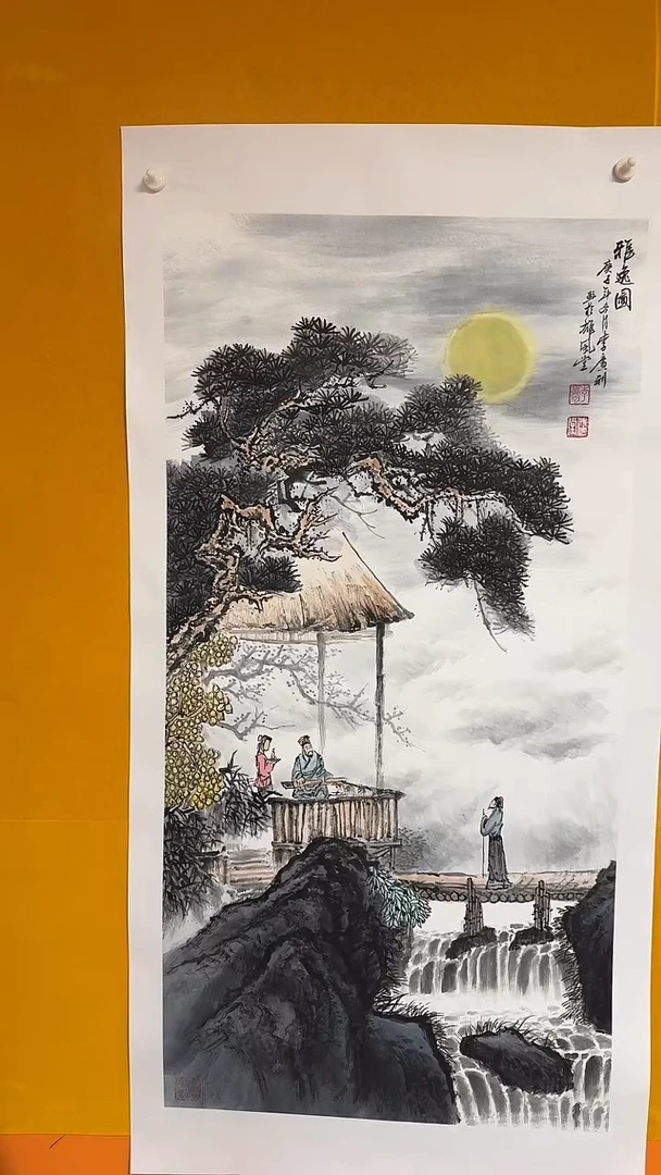 国画雄风堂书画作品