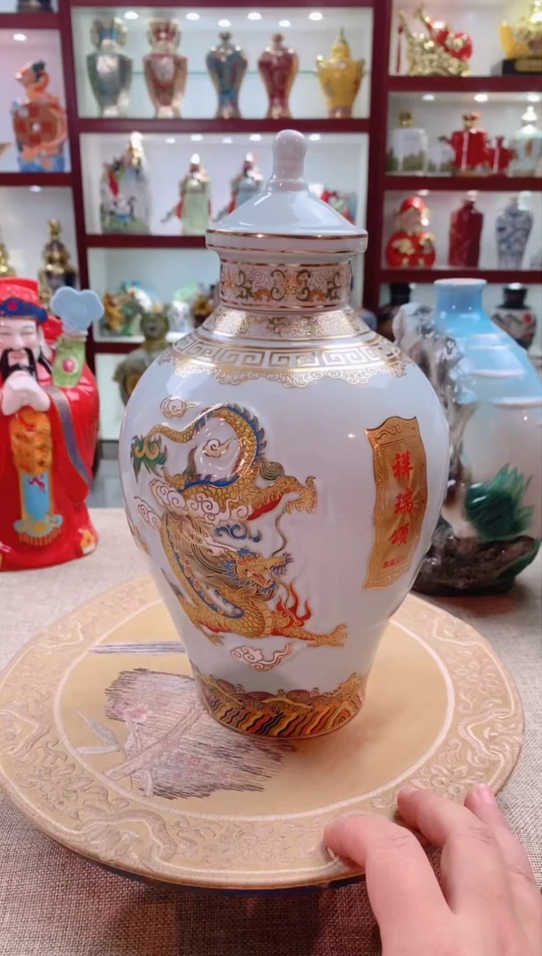 【闪购商品】摆件景德镇垚晶陶瓷祥瑞3斤