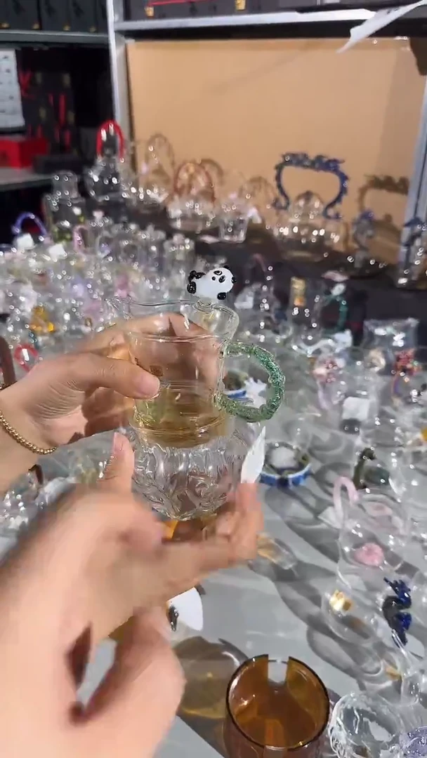 熊猫公道杯金标晶焱+核桃