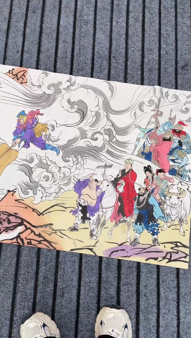 精品国画人物作品